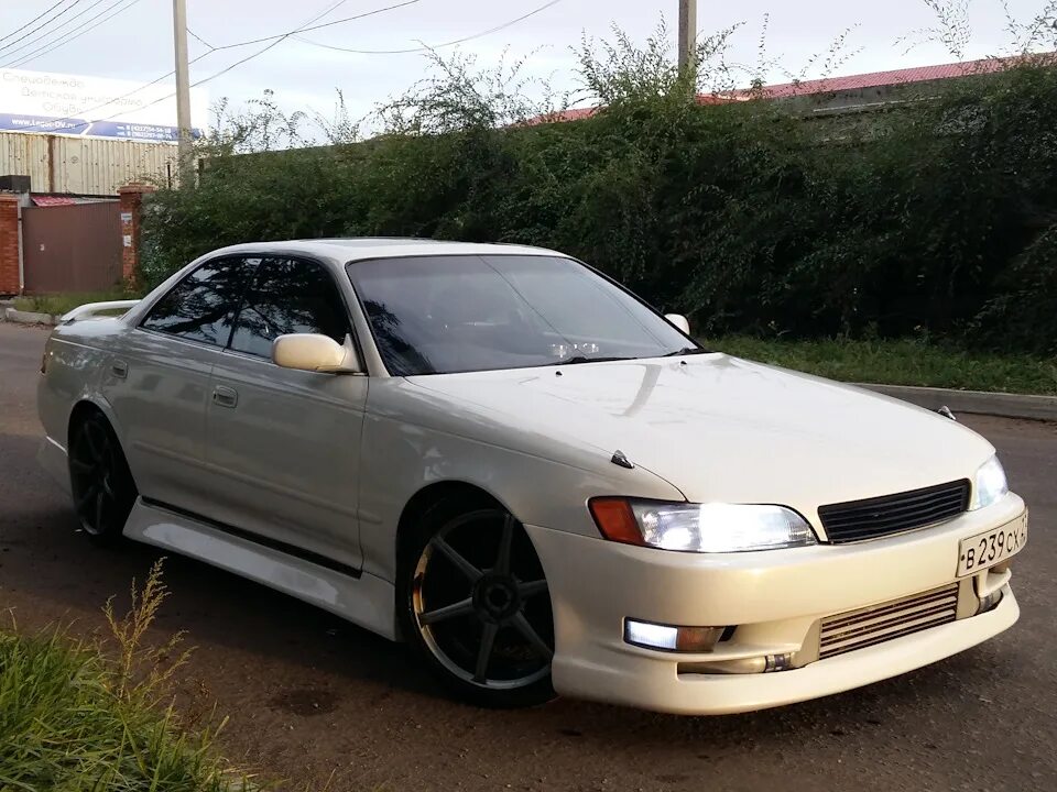 Марк машина фото Нарыл старых фото марка, красивый БЫЛ - Toyota Mark II (90), 2,5 л, 1995 года фо