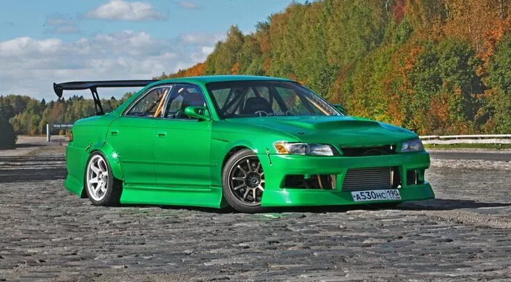 Марк машина тюнинг Тюнинг Toyota Mark II JZX90 (Тойота Марк 2 Джейзет икс90) - Колеса.ру Зеленые ко