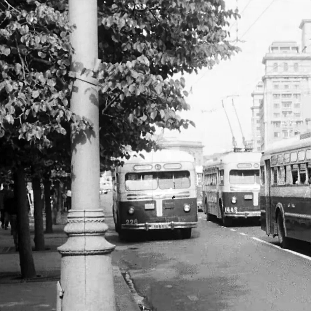 Марк новодачное ш 226 москва фото Москва, МТБ-10 № 226; Москва - Исторические фотографии - Трамвай и Троллейбус (1