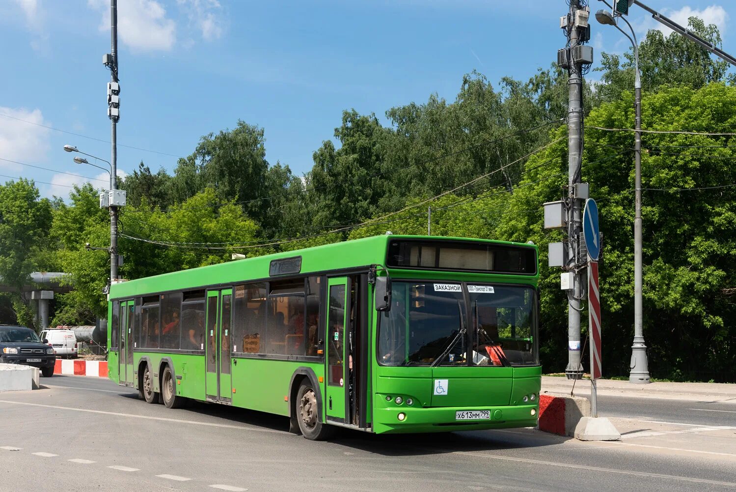 Марк новодачное ш 226 москва фото Москва, МАЗ-107.466 № Х 613 ММ 799 - Фото - Автобусный транспорт