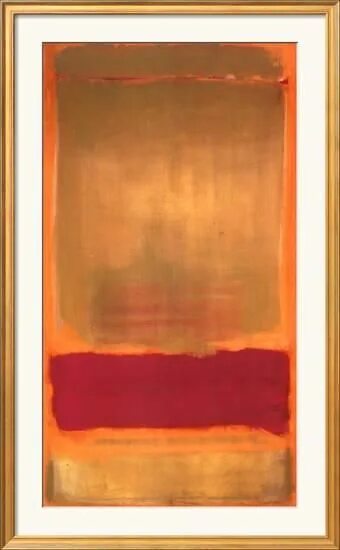 Марк ротко фото Untitled, c.1949' Prints - Mark Rothko AllPosters.com Mark rothko, Rothko, Frame