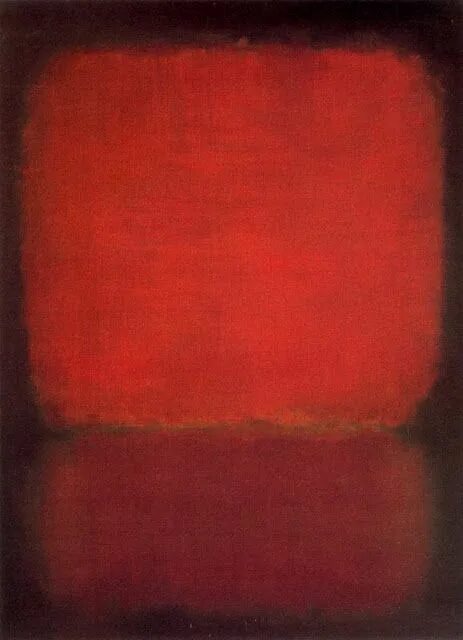 Марк ротко фото Slikovni rezultat za Mark Rothko Four Darks in Red (1958) Mark rothko paintings,