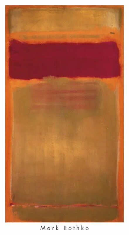 Марк ротко фото Mark Rothko (b.1903) Untitled, 1949 #abstractpainting Mark rothko paintings, Mar