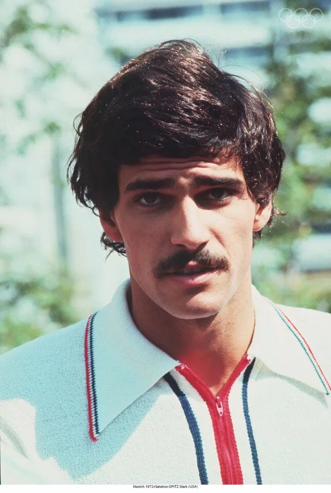 Марк спитц фото mermanonfire Mustache men, Vintage men, Mark spitz