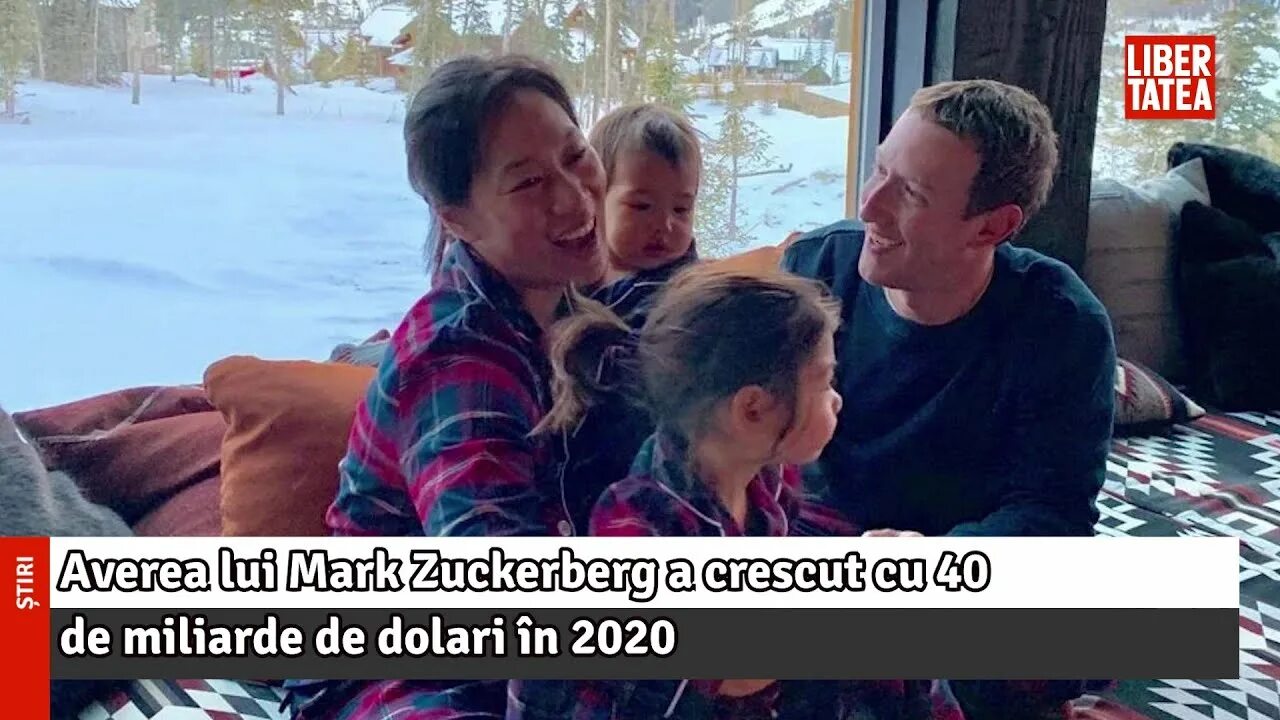 Марк цукерберг дети фото Averea lui Mark Zuckerberg a crescut cu 40 de miliarde de dolari în 2020. Pe ce 