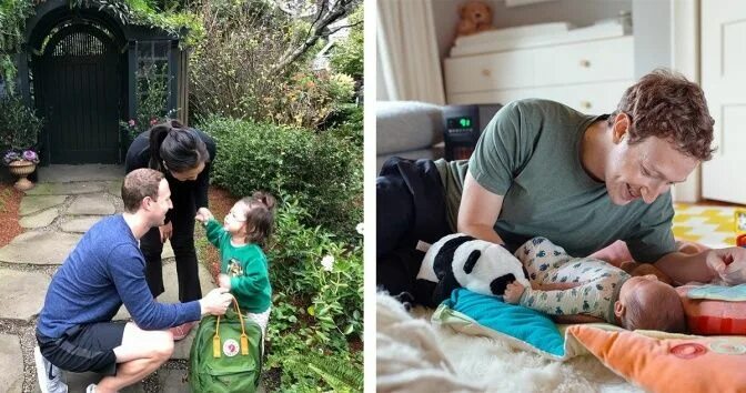 Марк цукерберг фото с женой и ребенком 20 Times Mark Zuckerberg Proved Family Should Come First Easy workouts, Kettlebe