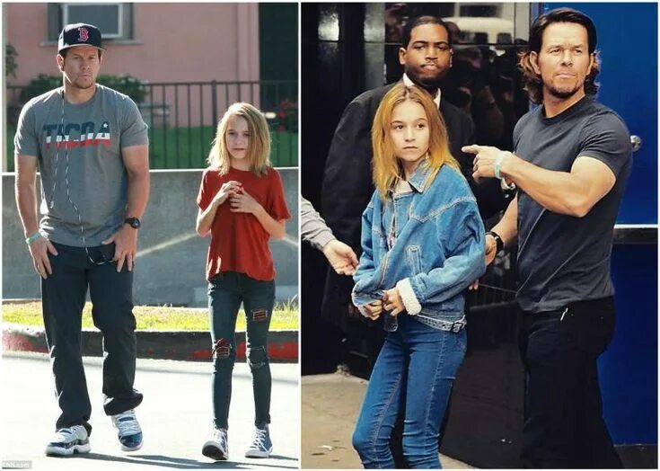 Марк уолберг дети и жена фото Mark Wahlberg's Four Kids: Daddy's Joy and Pride Mark wahlberg, Ella wahlberg, A