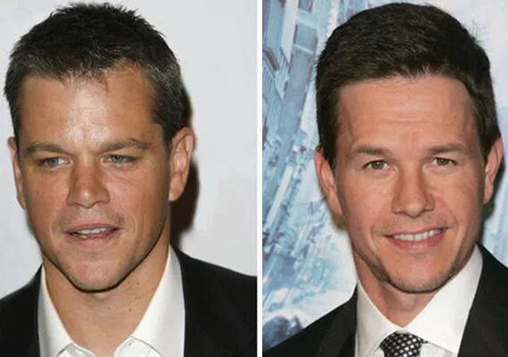 Марк уолберг мэтт дэймон фото Mark Wahlberg mistaken for Matt Damon - India TV