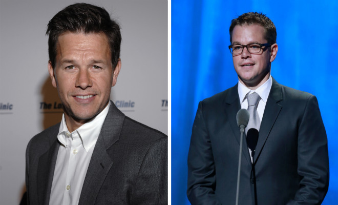 Марк уолберг мэтт дэймон фото Mark Wahlberg gets mistaken for Matt Damon by fan Hollywood News - The Indian Ex