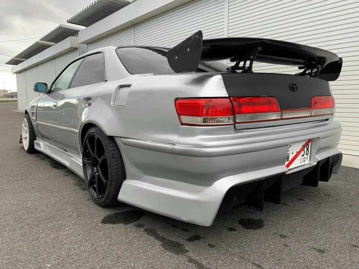 Марк в обвесах фото Mark 2 Tourer V 5 скорость турбо 1JZ Origin обвес, надкрылок JZX100 1JZ: продажа