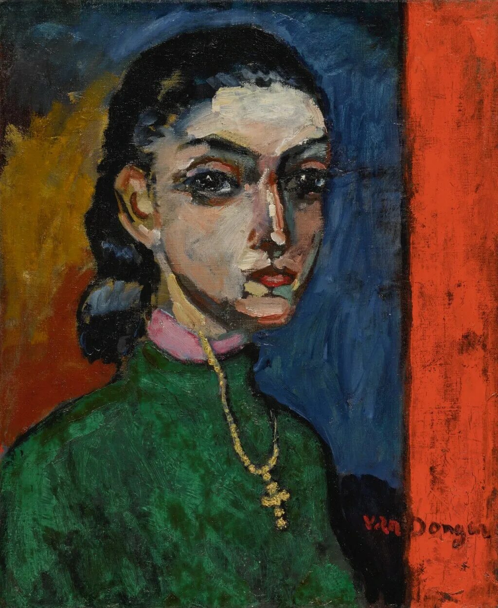 Марк ван донген фото после кислоты La Jeune fille à la croix Impressionist & Modern Art 2020 Sotheby's