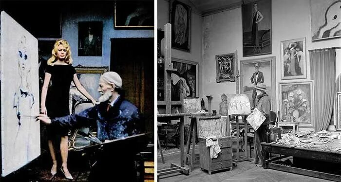 Марк ван донген фото после кислоты Artists at Work - Famous Artists in Their Studios Famous artists, Artist at work