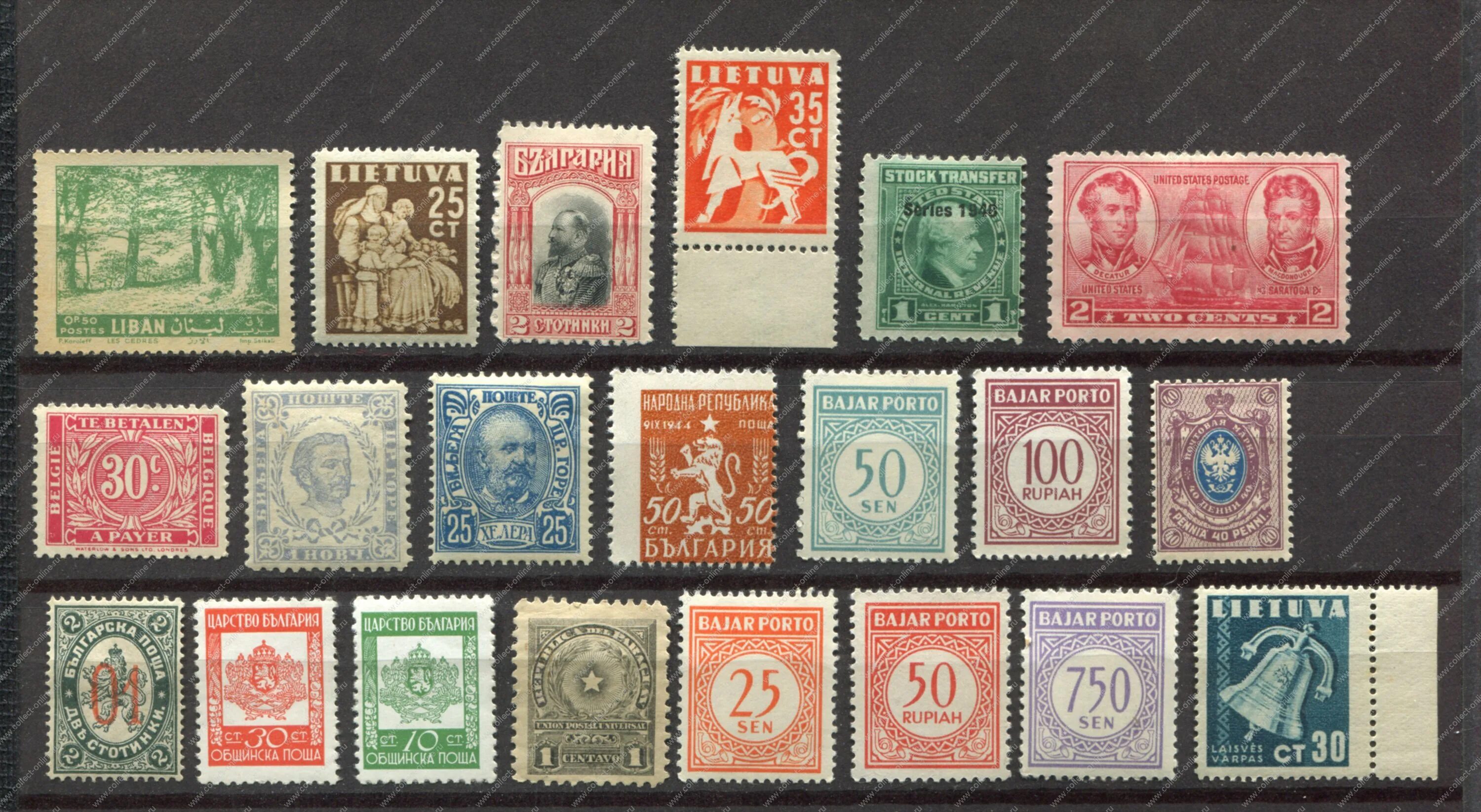 Марка амода фото Collect-Online - интернет-магазин для коллекционеров: Наборы чистых марок