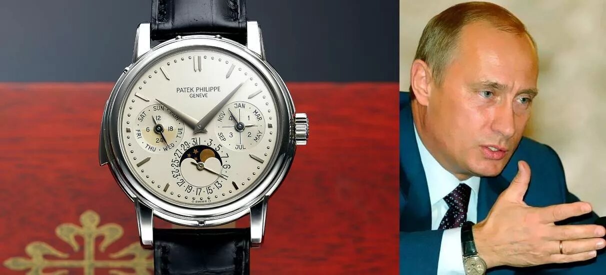 Марка часов путина фото цена Время Президента: какие часы носит Путин?