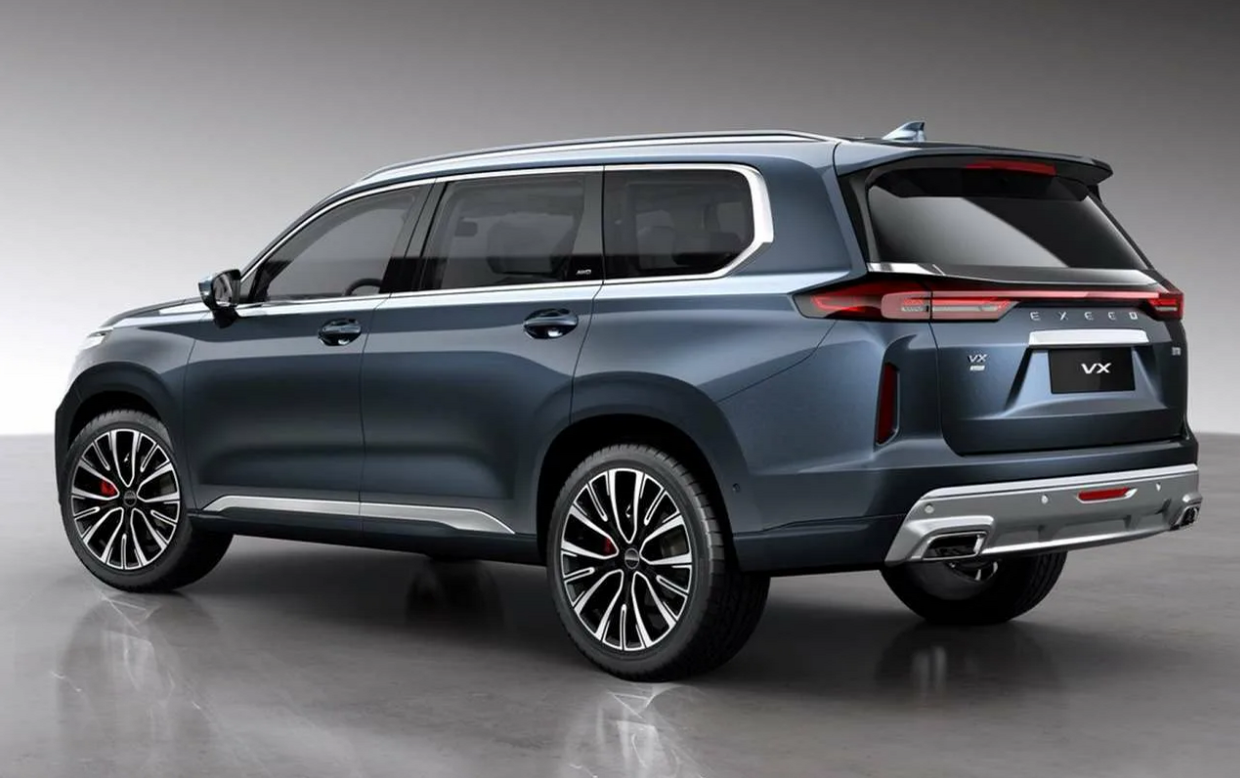 Марка машины эксид фото Exeed VX - новый официальный автомобиль ПМЭФ 2023, заменяющий Mercedes-Benz