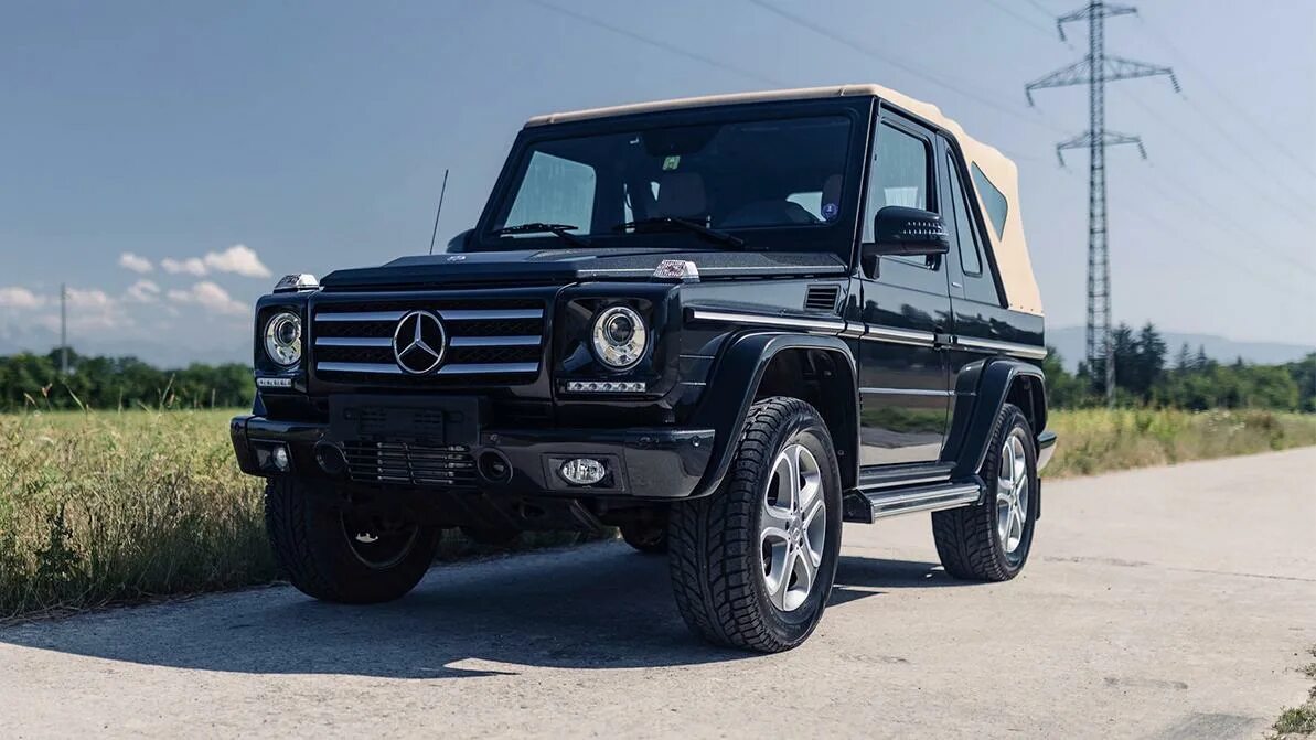 Марка машины гелендваген фото За короткий G-Class с мягким верхом хотят выручить 380 тысяч долларов - Kolesa.k