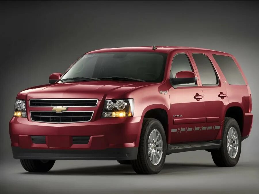 Марка машины шевроле фото Chevrolet Tahoe Hybrid 2008 года выпуска. Фото 85. VERcity