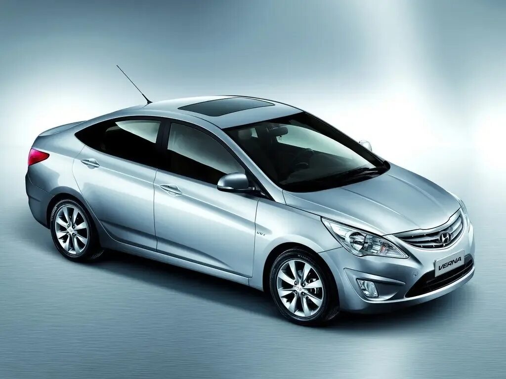 Марка машины солярис фото Hyundai Verna 2010, 2011, 2012, 2013, 2014, седан, 4 поколение, RB технические х