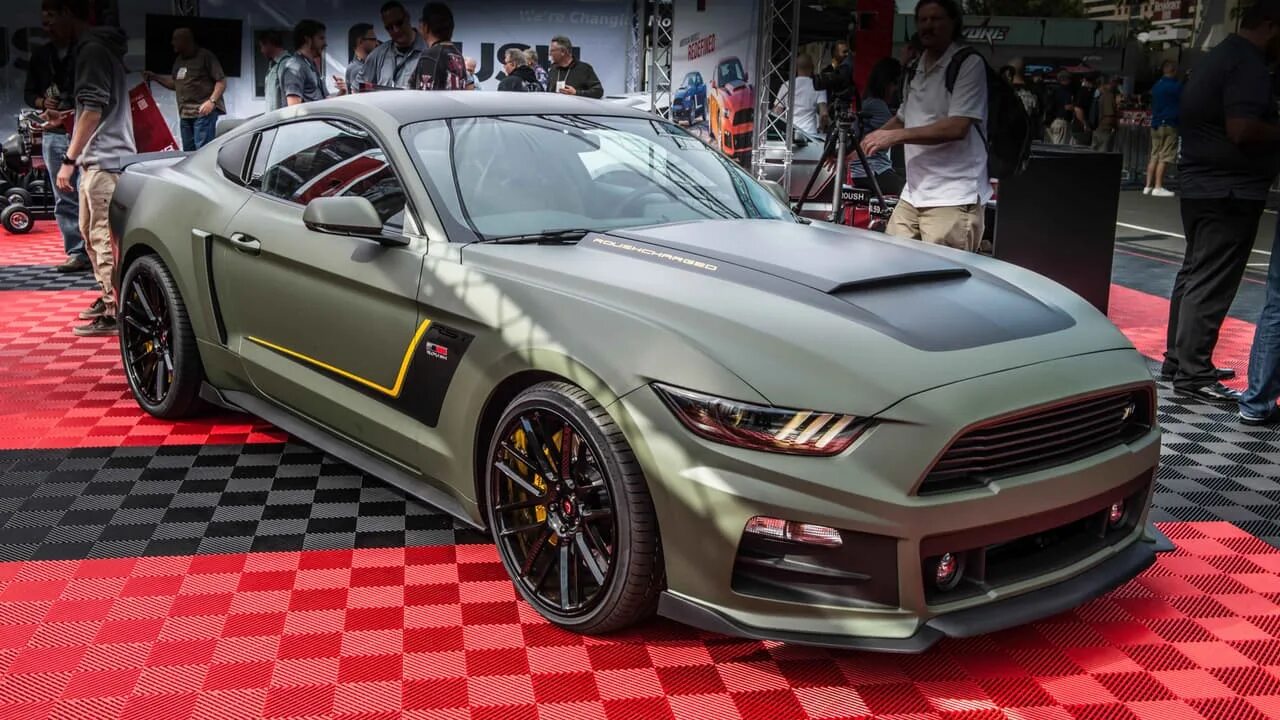 Марка машины тюнинг Gallery: the tuned muscle cars from SEMA 2015 Top Gear