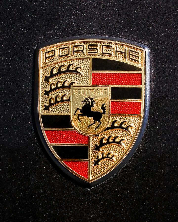 Марка порше фото Porsche Emblem -211C Photography Porsche logo, Emblems, ? logo