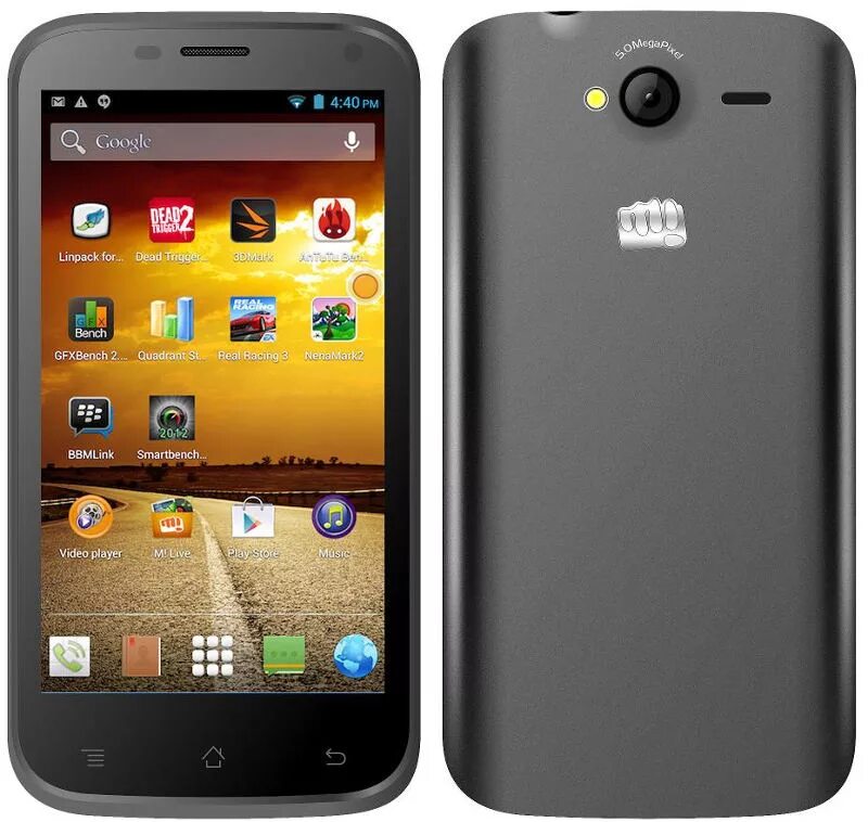 Марка телефона по фото Micromax Bolt A82 with 5-inch display, Android 4.4 now available for Rs. 5499