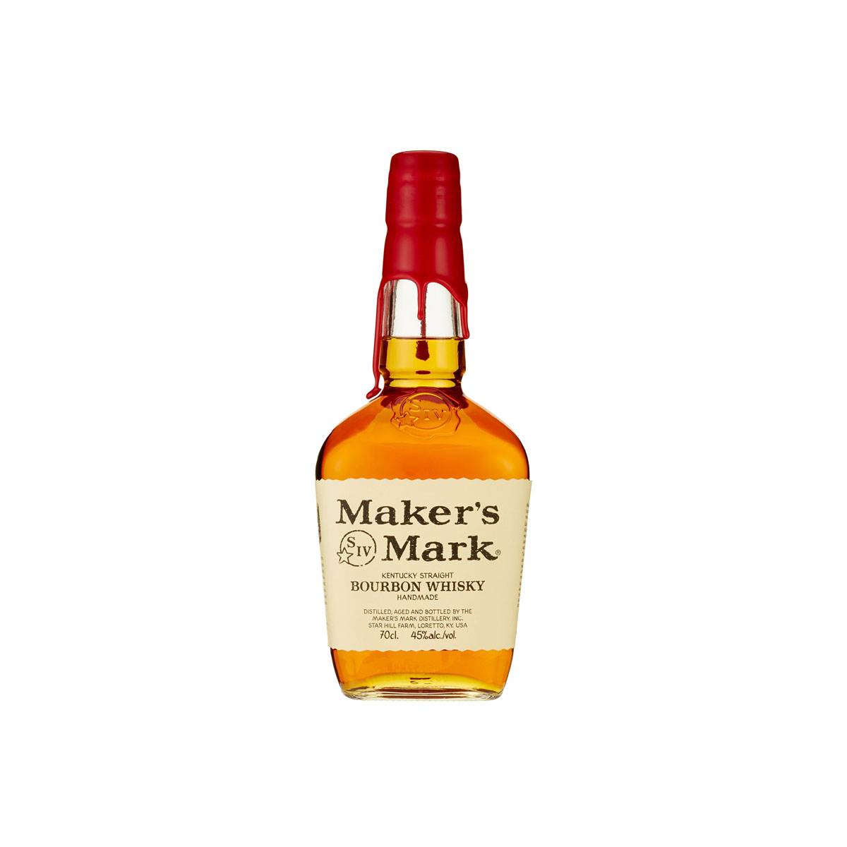 Марка виски фото Makers Mark Whiskey (0,7l; 45%) Mixery