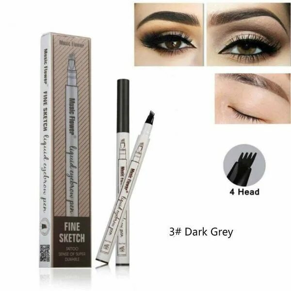 Маркер для бровей фото Маркер для бровей DARK GREY
