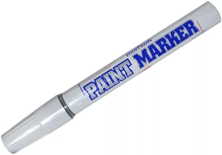 Маркер краска фото Купить Маркер краска 1мм белый Extra Fine Paint Marker в магазине ЭТК Электрик п