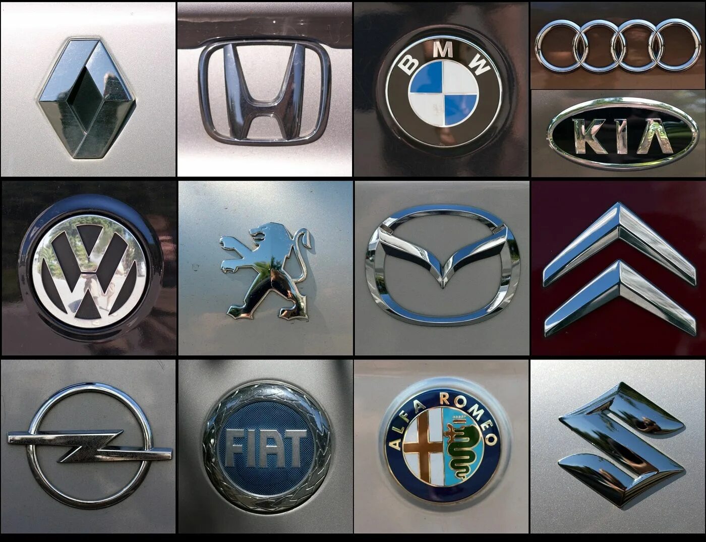 Марки автомобилей мира фото Las marcas de automoción han creado su ADN propio. La consultora de Marketing Di