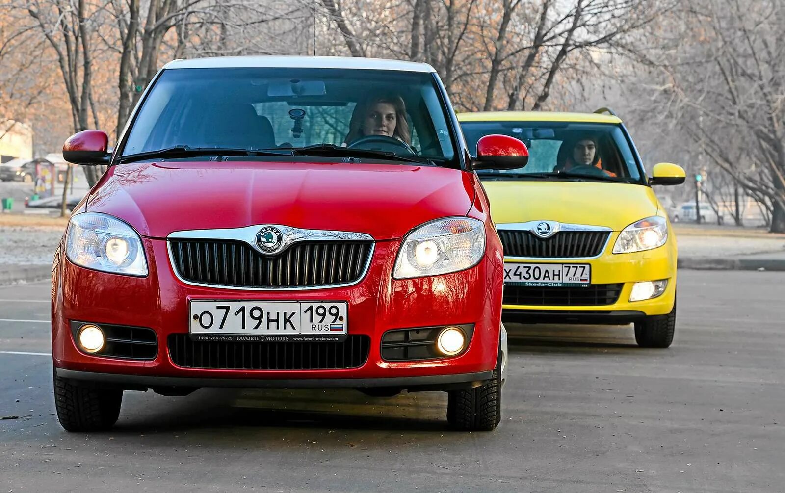 Марки автомобилей шкода фото Skoda Fabia второго поколения: для народа