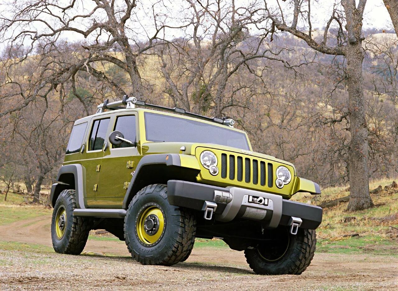 Марки автомобилей внедорожников фото JEEP (Джип) Rescue Concept: фото автомобиля