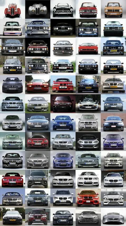 Марки бмв список с фото все модели BMW fronts Bmw cars, Bmw classic cars, Bmw