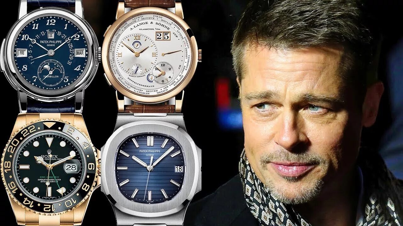 Марки часов фото Buy brad pitt wrist watch cheap online