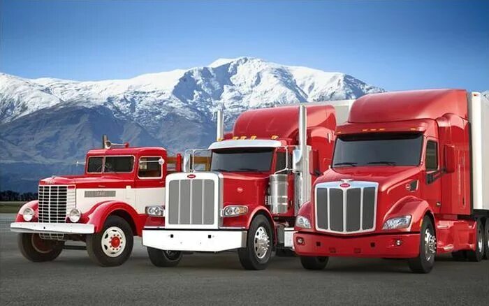 Марки грузовиков фото Show to commemorate Peterbilt's diamond anniversary Peterbilt, Trucks, Peterbilt