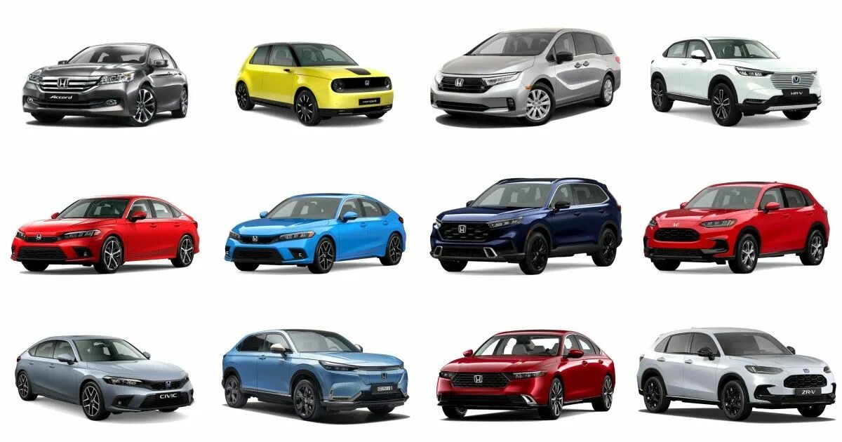 Марки хонда список с фото все модели Honda все модели машин - КарЛайн.ру
