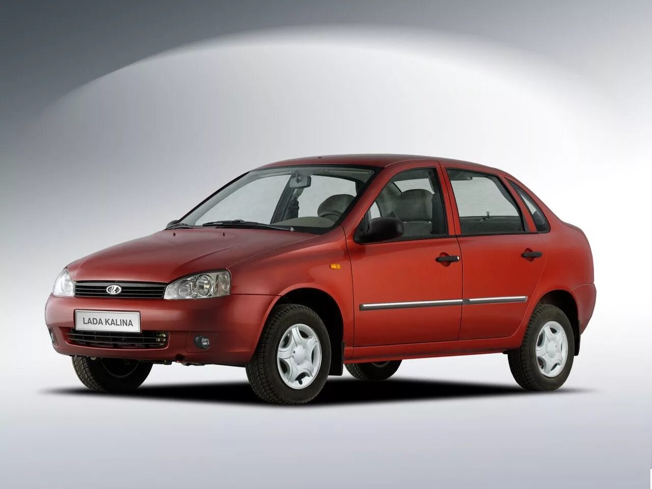 Марки лада машины фото Дефлекторы окон для автомобиля Lada Kalina I 2004 - 2013* седан