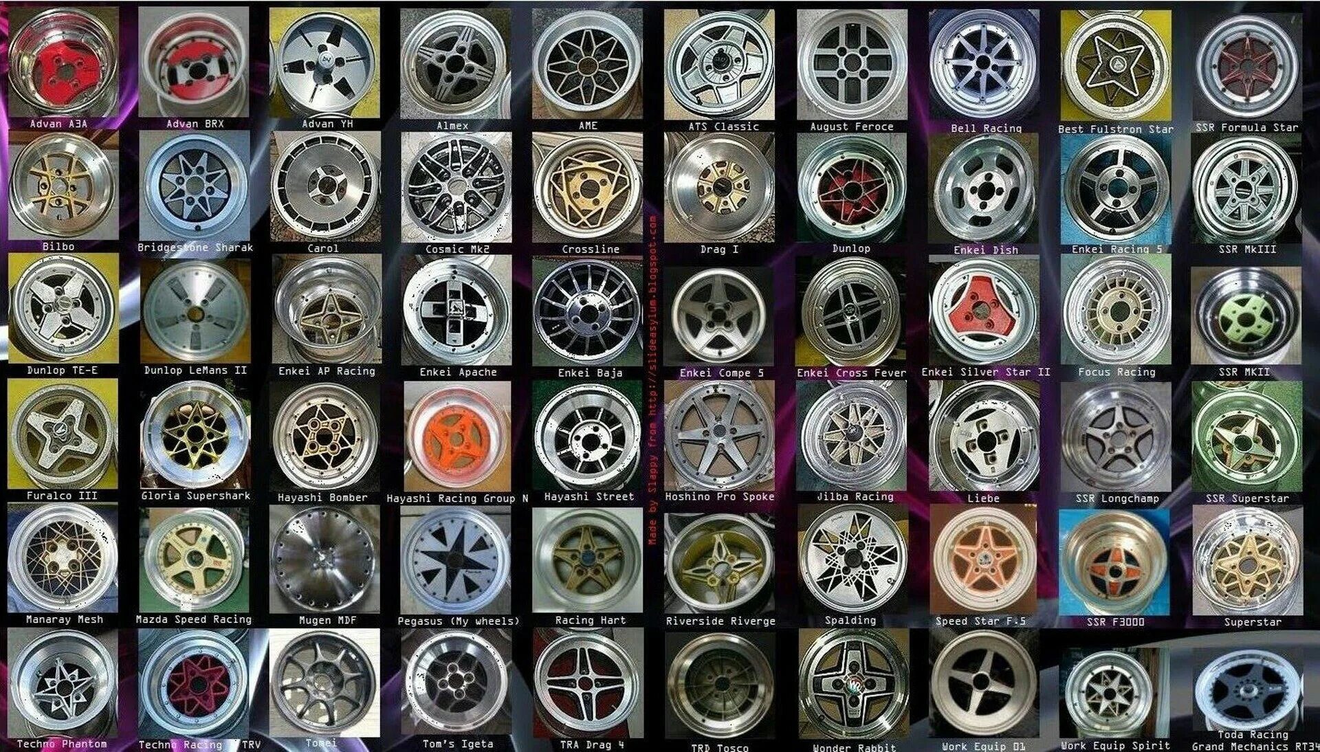Марки литых дисков фото Диски BSA или почти копии Enkei Dish - Lada 2107, 1,5 л, 1987 года колёсные диск