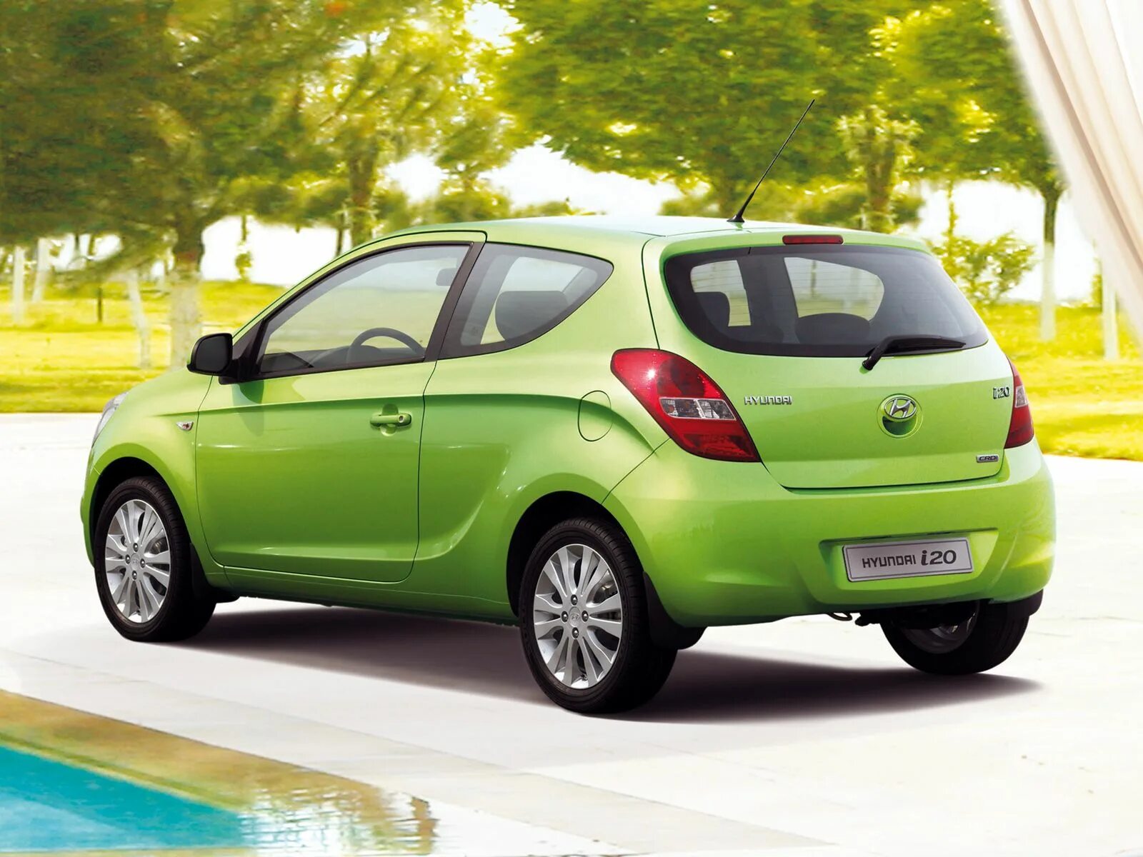 Марки маленьких машин фото и названия Hyundai i20 мини 3 двери 1.3 MT бензин 78 л.с. передний привод 1 поколение (2008