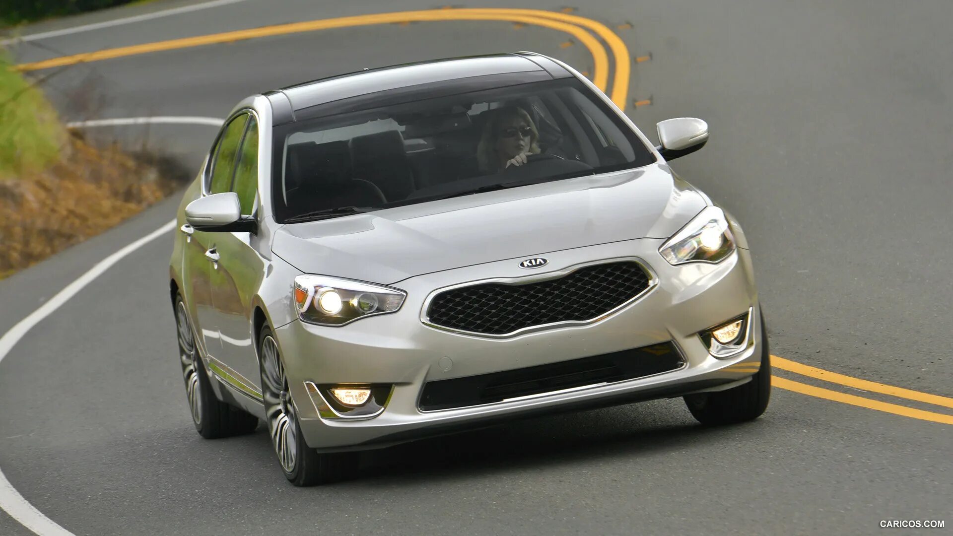 Марки машин киа фото цены Kia Cadenza 2014MY Front