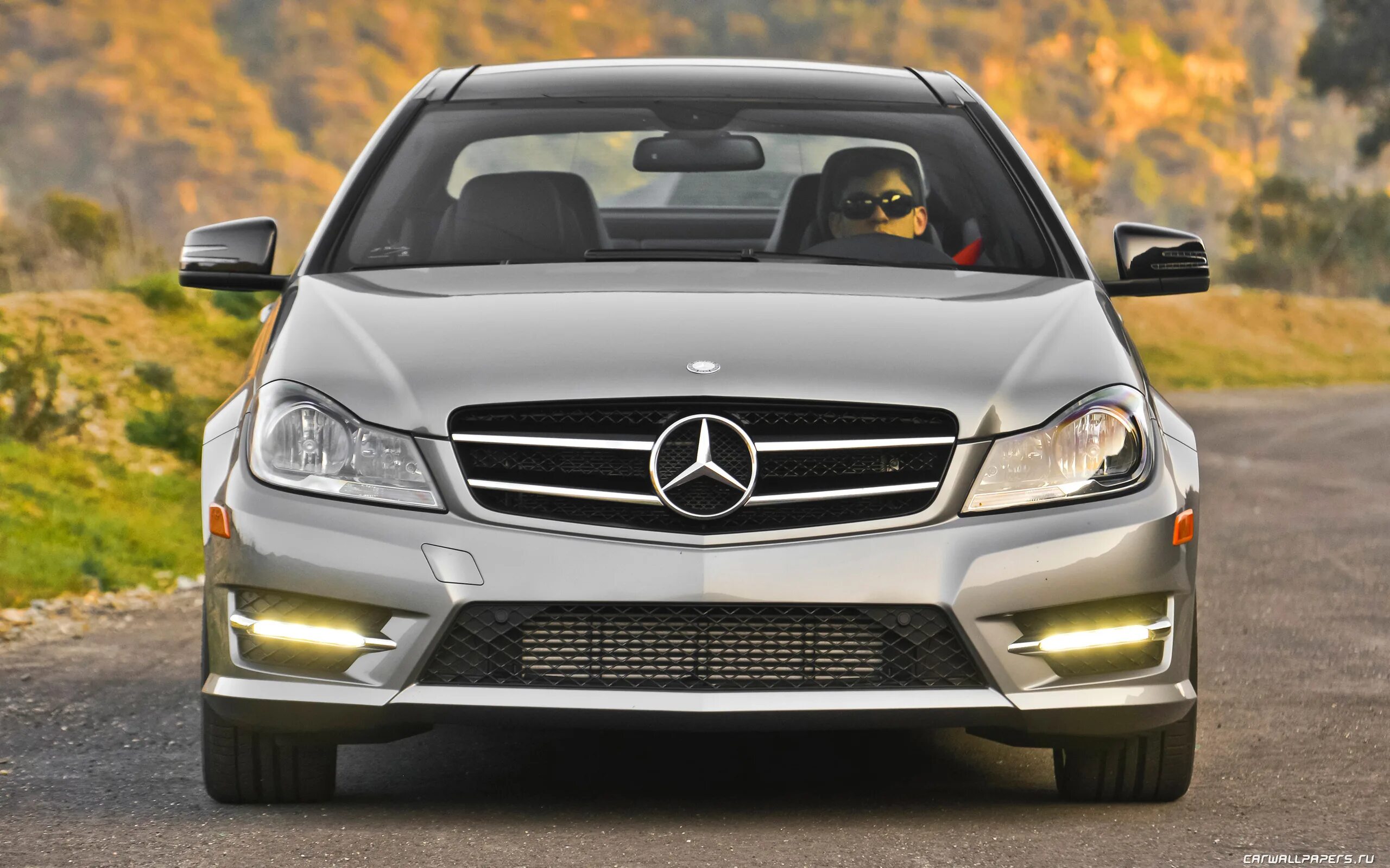 Марки машин мерседес фото Обои на рабочий стол автомобили Mercedes-Benz C250 Coupe Sport US-spec - 2013 - 