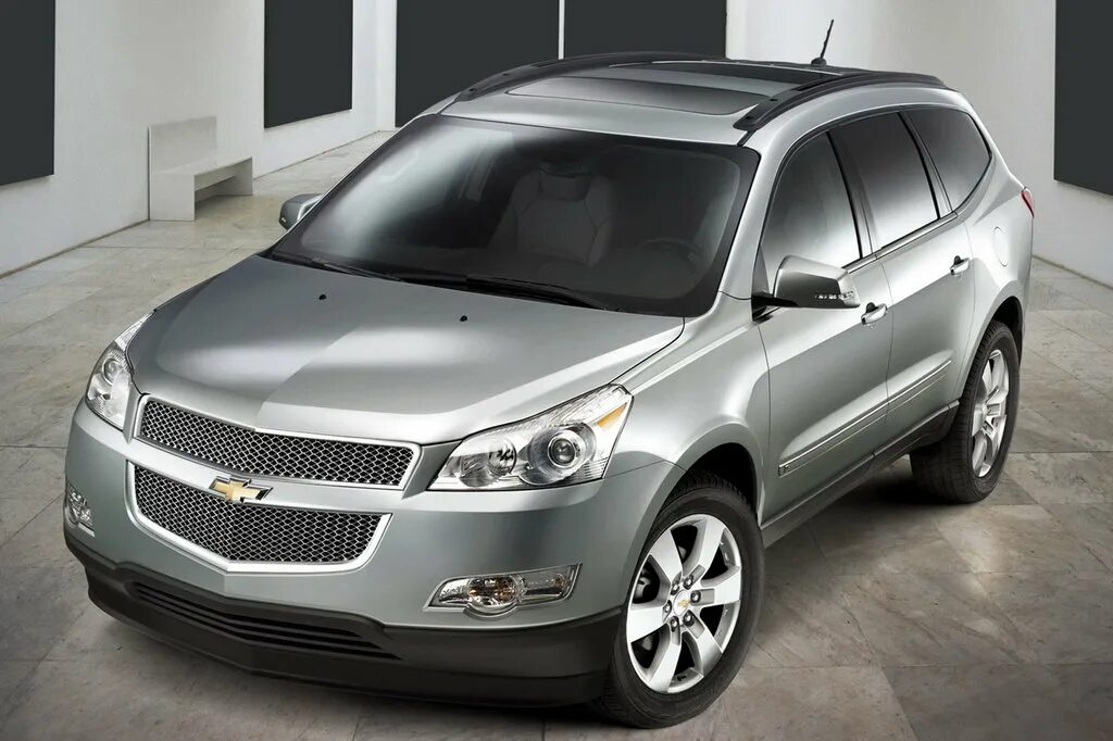Марки машин шевроле название и фото Chevrolet Traverse 2008, 2009, 2010, 2011, 2012, джип/suv 5 дв., 1 поколение тех
