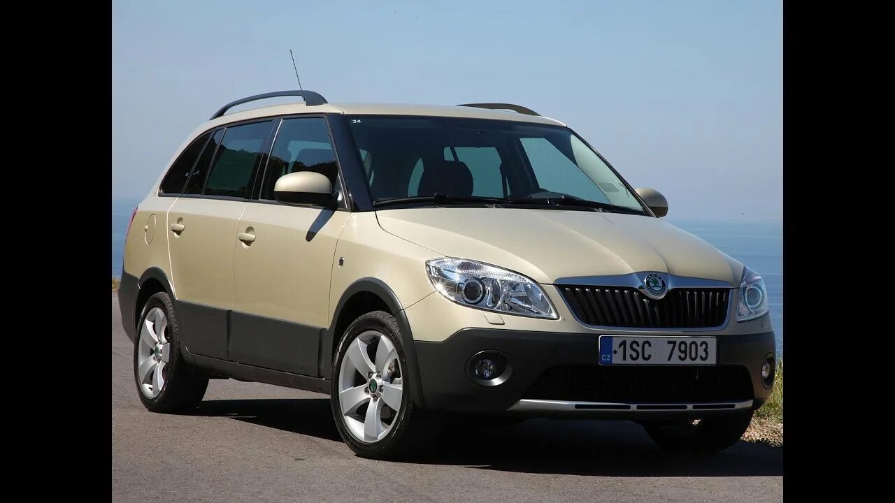 Марки машин шкода фото и названиями Skoda Fabia II Scout 2010 универсал - YouTube