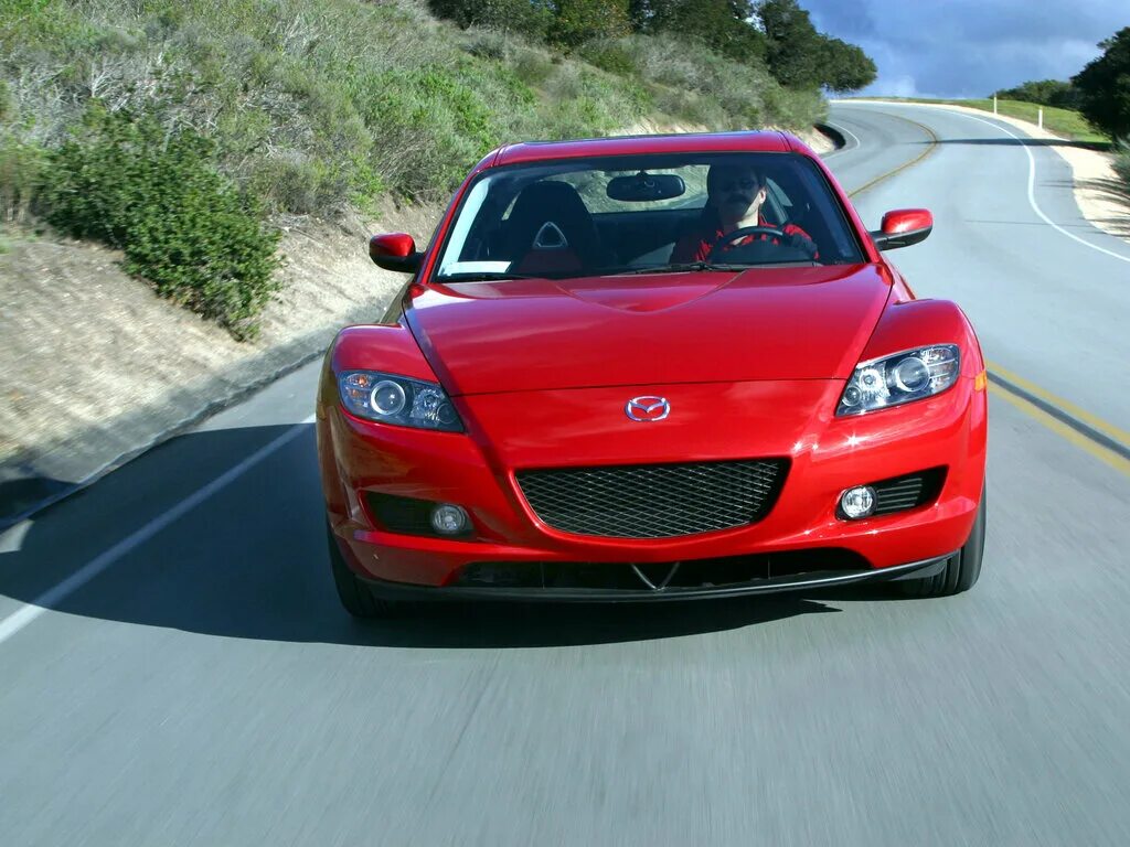 Марки мазды с фото все модели Mazda RX-8 2003, 2004, 2005, 2006, 2007, купе, 1 поколение, SE технические харак