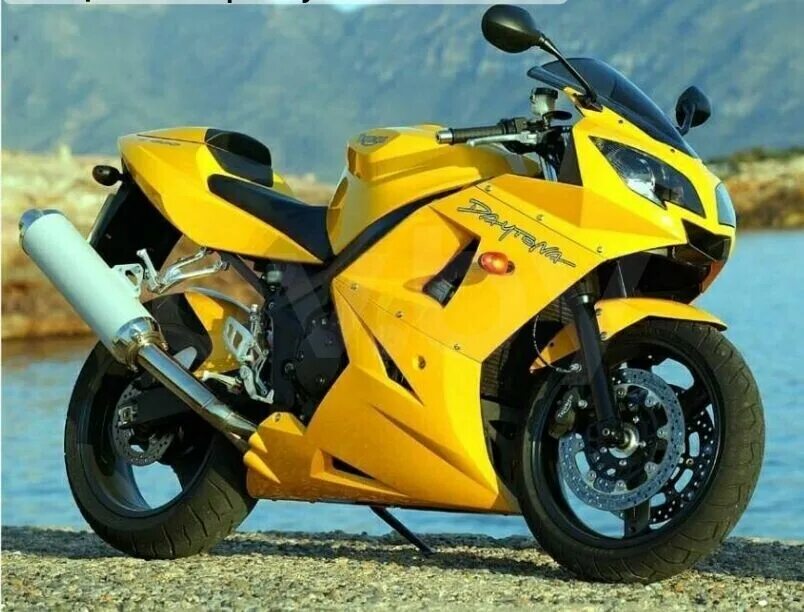 Марки мотоциклов спортивных названия и фото Купить мотоцикл Triumph Daytona за 1000 $, аварийный, 2004 г., 600 см.куб. в Вол