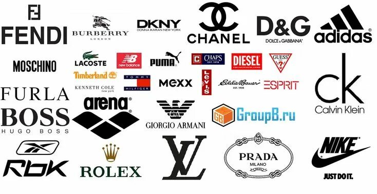 Марки одежды фото Как найти бренды на Aliexpress Бренди, Логотип, Мода из сплетницы