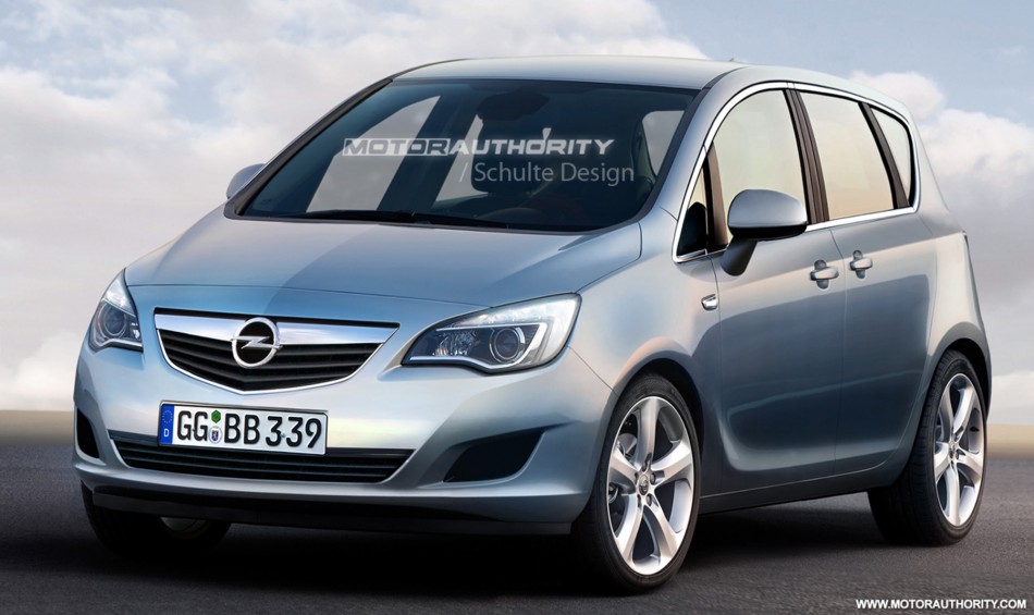 Марки опелей названия и фото Futur Opel Meriva : comme ça