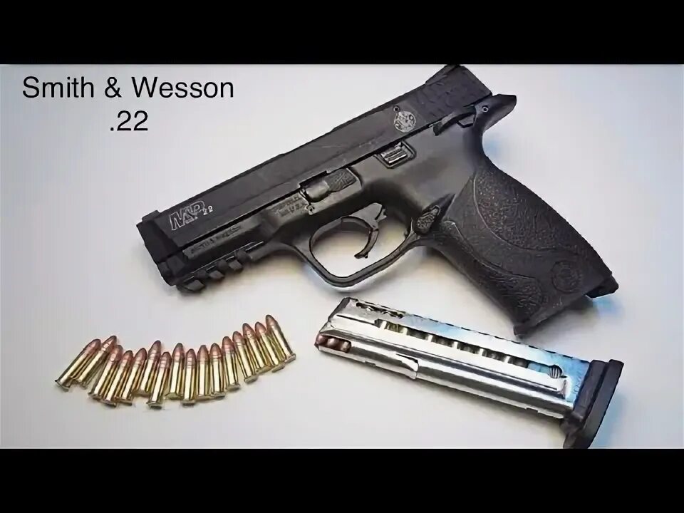 Марки пистолетов фото Smith & Wesson 22 - YouTube