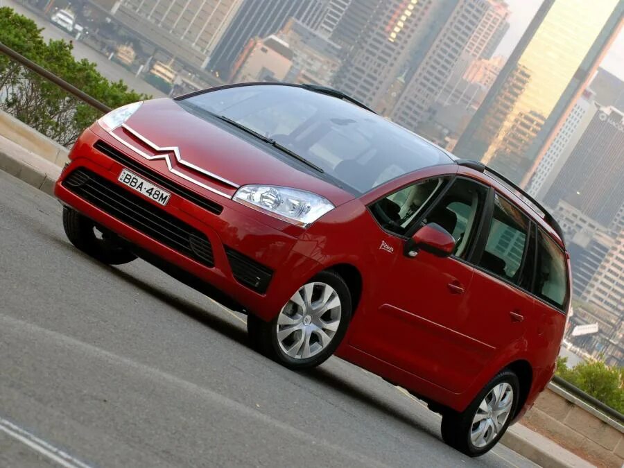 Марки ситроен список с фото Citroen Grand C4 Picasso 2006 года выпуска для рынка Австралии и Океании. Фото 1