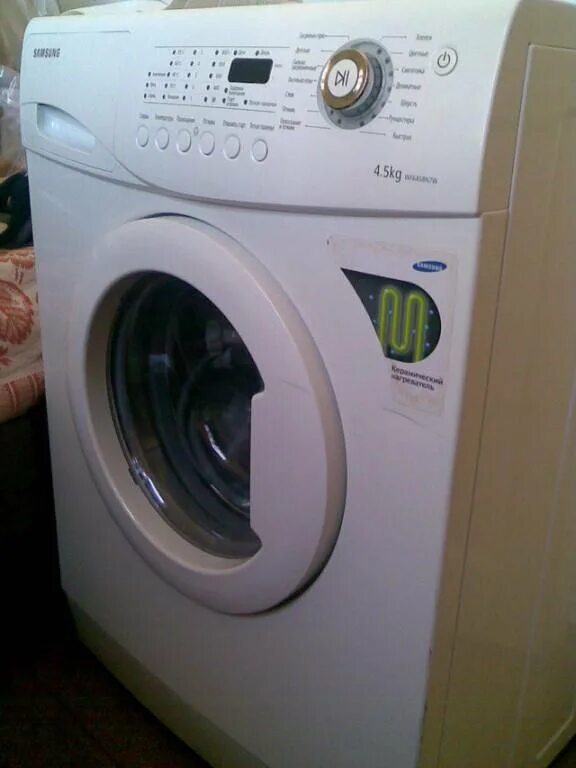 Марки стиральных машин самсунг с фото Samsung WF645057W - купить в Томске, цена 6 000 руб., продано 16 декабря 2017 - 