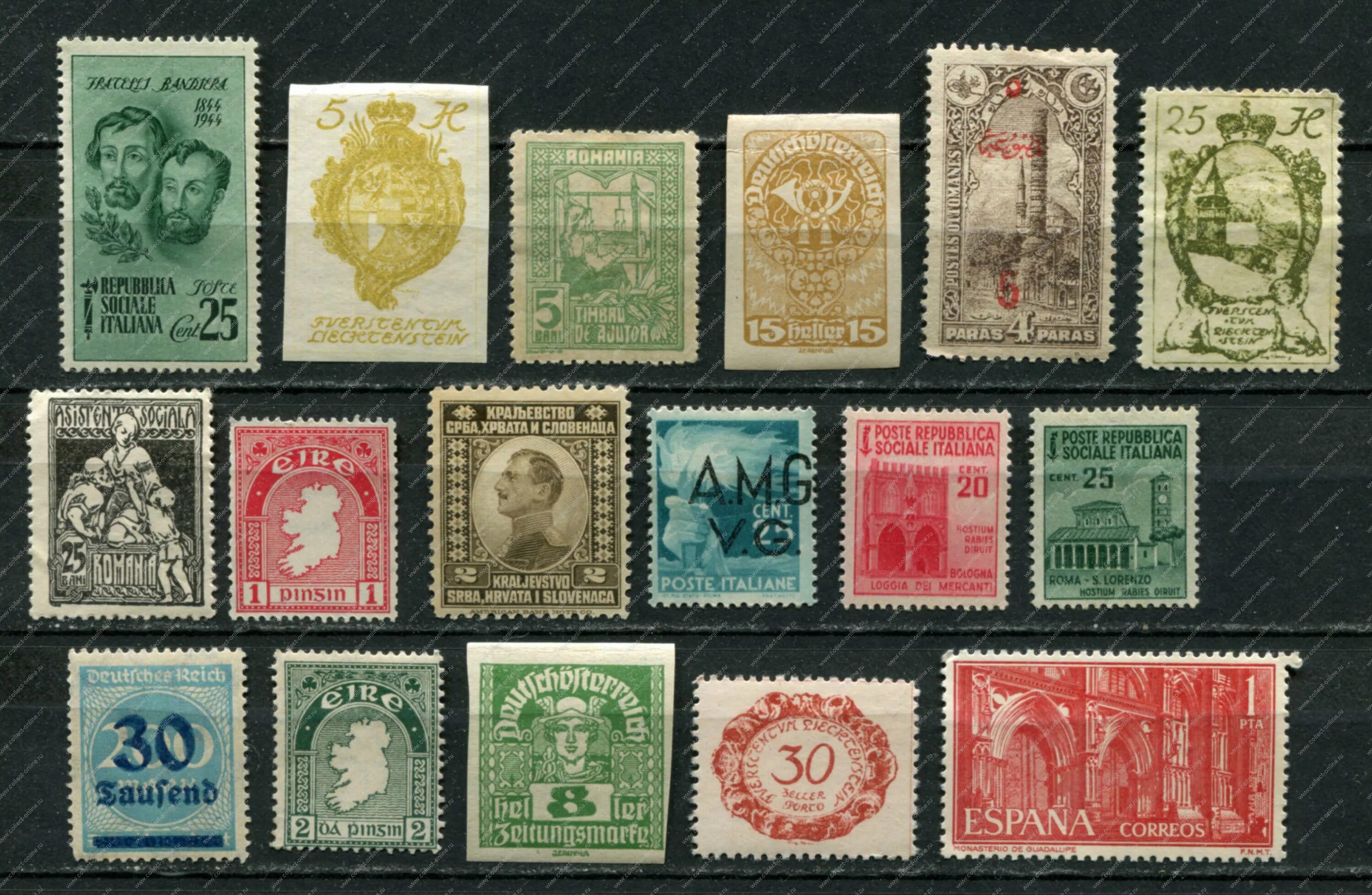 Марки цены фото Collect-Online - интернет-магазин для коллекционеров: Наборы чистых марок
